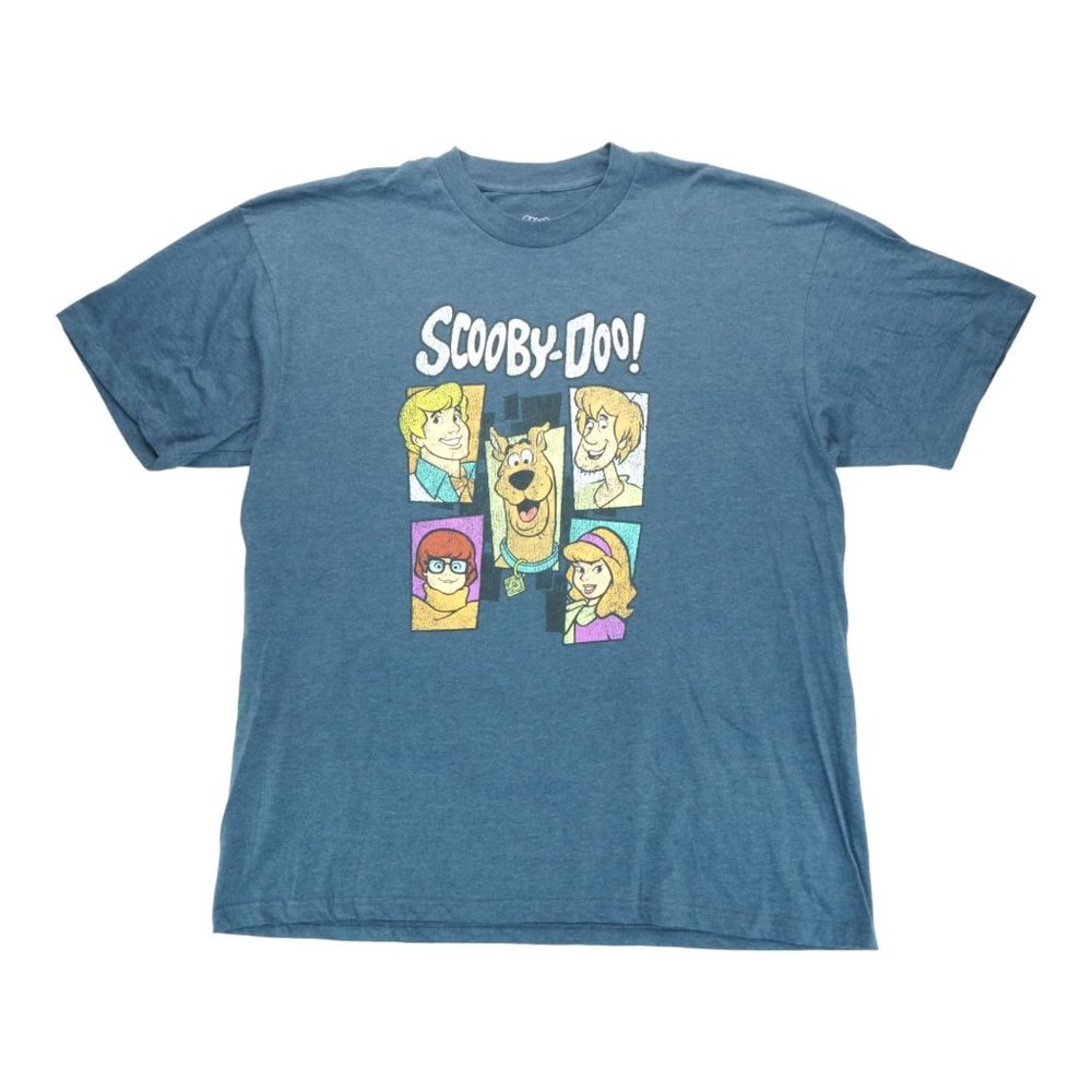 Scooby Doo Blue Graphic T Shirt Size 2XL Men's